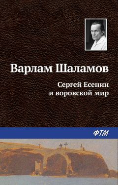 Варлам Шаламов - Сергей Есенин и воровской мир